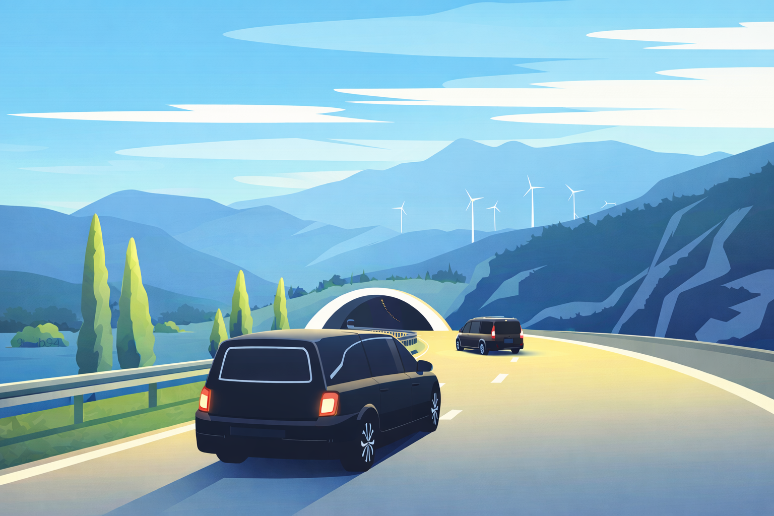 transport funéraire